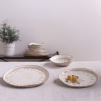 FINAL SALE - CERAMIC Chiara Salad Plate Set of 4 (Multi) - Image 2