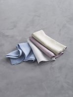 FINAL SALE - LINEN Napkin Set of 4 (Flax) - Image 4