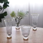 GLASS Audrey Stemless All Purpose Glass with Gold Rim Set of 4 (Clear and Gold) 8 fl oz - Image 8