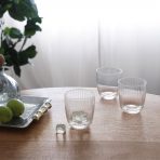 GLASS Venice Stemless Wine Glass/Double Old Fashioned Set of 4 (Clear) 14 fl oz - Image 6