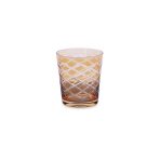 FINAL SALE - GLASS Carved Double Old Fashioned Set of 6 (Multi) - Image 8