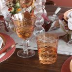 FINAL SALE - GLASS Carved Double Old Fashioned Set of 6 (Multi) - Image 9