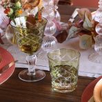 FINAL SALE - GLASS Carved Double Old Fashioned Set of 6 (Multi) - Image 10