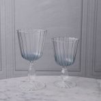 FINAL SALE - GLASS Cambridge Isabella Wine Set of 4 (Blue) - Image 3