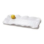 VIDA Havana Long Rectangular Tray (White) - Image 3