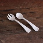 VIDA Havana Large Salad Servers White