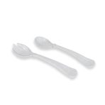 VIDA Havana Large Salad Servers White - Image 2