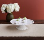 VIDA Alegria Pedestal Cake Plate White - Image 11
