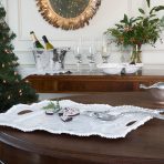 VIDA Alegria Rectangular Tray with Handles White - Image 15