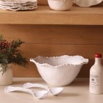 VIDA Alegria Large Bowl White - Image 9