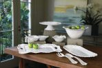 VIDA Alegria Large Salad Servers (White) - Image 3