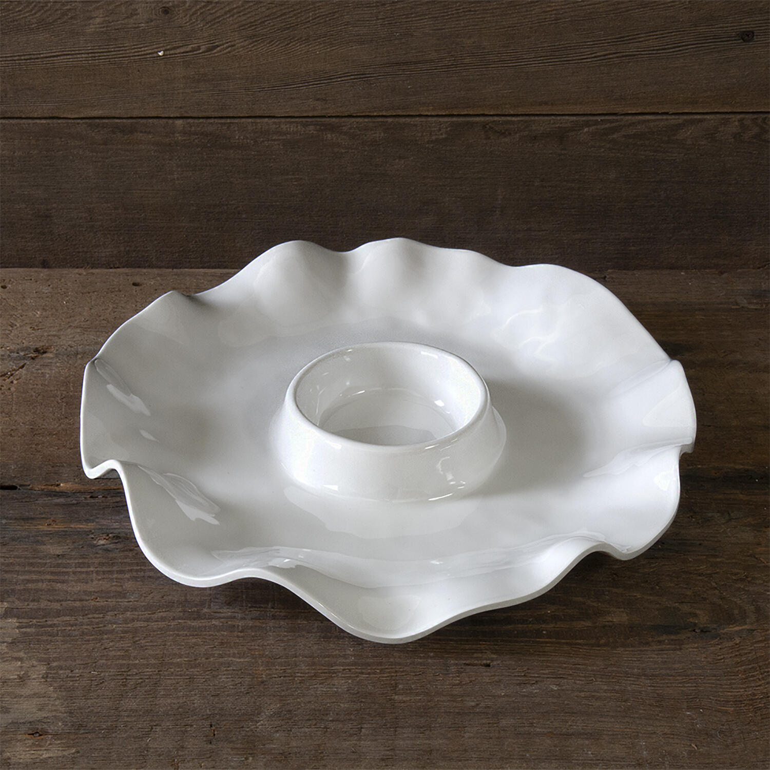 2459 VIDA Havana Chip & Dip White - Image 1