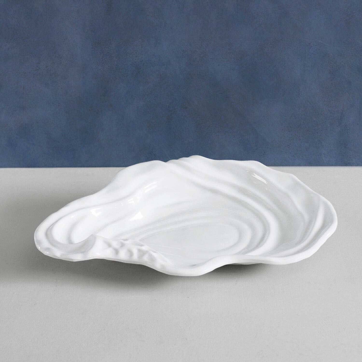 2467 VIDA Ocean Oyster Large Bowl White - Image 1