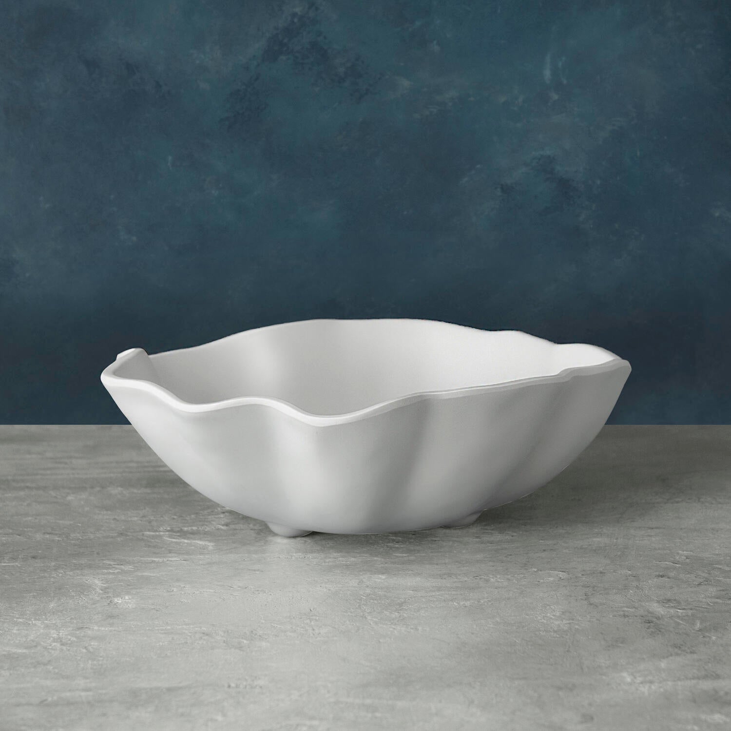 2477 VIDA Nube Medium Bowl (White) - Image 1