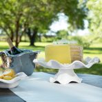 VIDA Havana Pedestal Cake Plate White - Image 12