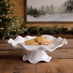 VIDA Havana Pedestal Cake Plate White - Image 3