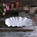 VIDA Bloom Large Oval Platter (White) - Image 3