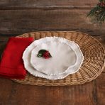 VIDA Alegria 9" Salad Plate Set of 4  (White) - Image 6