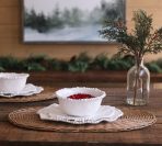 VIDA Alegria 9" Salad Plate Set of 4  (White) - Image 7