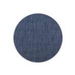 VIDA Round Woven Placemats Set of 4 (Navy) - Image 4