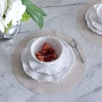 VIDA Round Woven Placemat Set of 4 (Natural) - Image 3