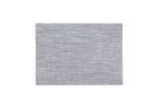 FINAL SALE - VIDA Rectangular Woven Placemats Set of 4 (Grey) - Image 4