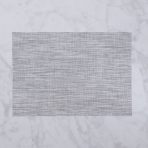 FINAL SALE - VIDA Rectangular Woven Placemats Set of 4 (Grey) - Image 5