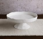 VIDA Nube Round Pedestal Cake Plate (White) - Image 3