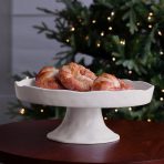 VIDA Nube Round Pedestal Cake Plate (White) - Image 8