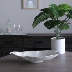 VIDA Nube Medium Oval Bowl (White) - Image 3