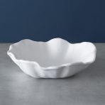 VIDA Bloom Medium Wavy Bowl (White) - Image 4