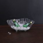 VIDA Acrylic Large Deep Bowl (Clear)