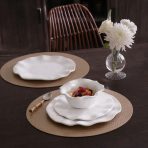 VIDA Havana 7" Cereal Bowl Set of 4 (White) - Image 3
