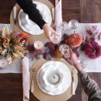 VIDA Havana 11" Dinner Plate Set of 4 (White) - Image 10