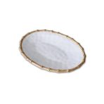 VIDA Bamboo Large Oval Platter (White and Natural) - Image 2