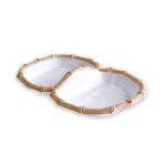 VIDA Bamboo Double Dip (White and Natural) - Image 2