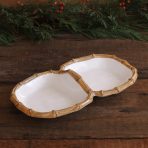 VIDA Bamboo Double Dip (White and Natural) - Image 4