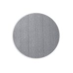 VIDA Croc Reversible 15.5" Round Placemats Set of 4 (Blue and Gray) - Image 3