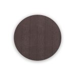 FINAL SALE - VIDA Croc Reversible 15.5" Round Placemats Set of 4 (Pink and Brown) - Image 2