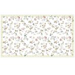 FINAL SALE - LINEN Gabrielle tablecloth 70 x120 (Floral) - Image 2