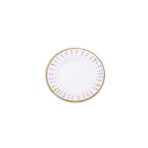 VIDA Athena Salad Plate 9.25" Set of 4 (Pink and Green dots) - Image 2