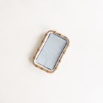 VIDA Bamboo Guest Towel Holder (White and Natural) - Image 11