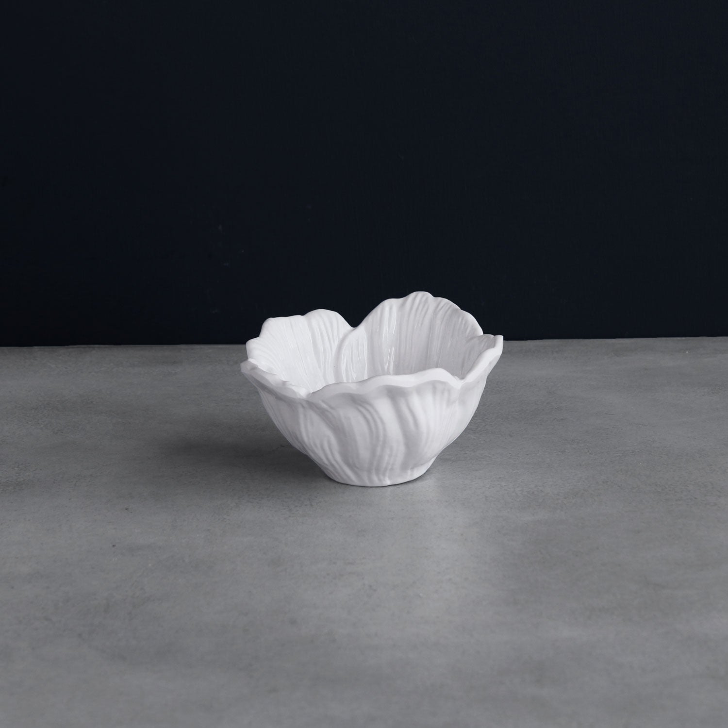 2704 VIDA Lettuce Mini Dip Bowl Set of 4 (White) - Image 1