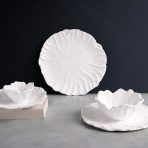 VIDA Lettuce Mini Dip Bowl Set of 4 (White) - Image 3