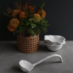 FINAL SALE - VIDA Lettuce Ladle (White) - Image 3