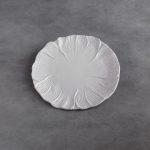 VIDA Lettuce 11" Dinner Plate Set of 4 (White)