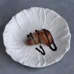 VIDA Lettuce 9" Salad Plate Set of 4  (White) - Image 2