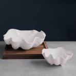 VIDA Ocean Shell Large Bowl (White) - Image 2