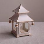FINAL SALE - HOLIDAY Pagoda Lantern (Ivory)