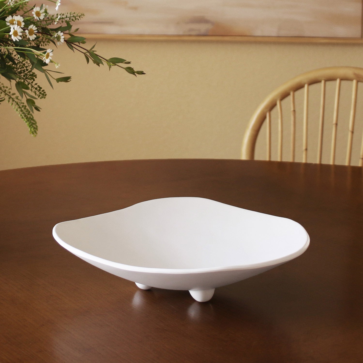 2793 FINAL SALE - VIDA Nube Medium Lissa Bowl (White) - Image 1